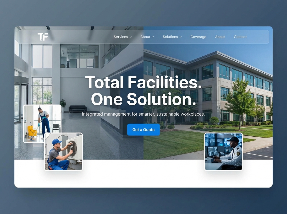 Build a Powerful Website for Total Facilities Management website preview