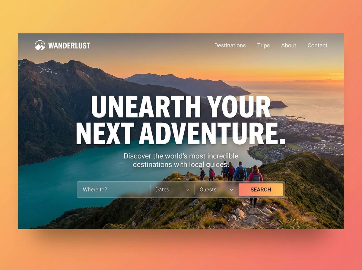 Build a Stunning Tourism Website to Attract More Visitors website preview