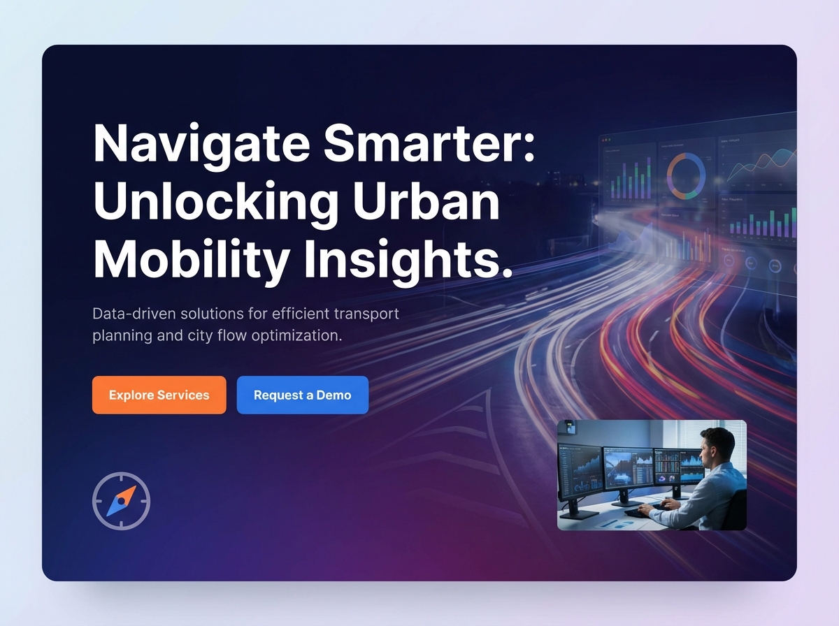Build Your Professional Traffic Analyst Portfolio with Grigora website preview