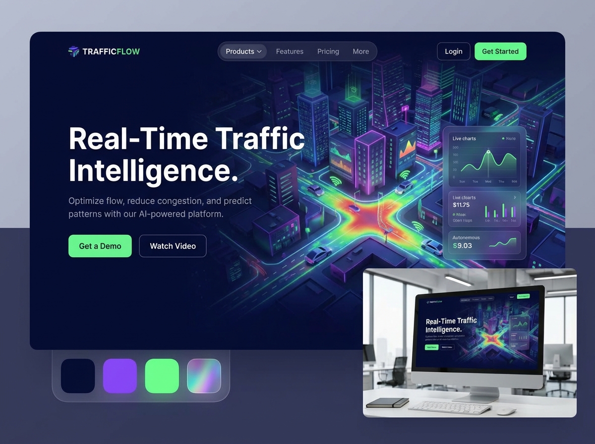Boost Your Online Presence with Advanced Traffic Software website preview