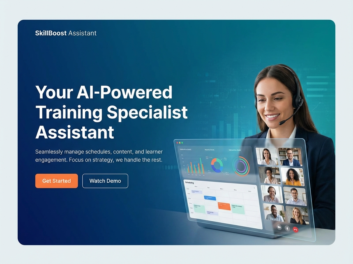 Build Your Professional Training Specialist Assistant Website website preview