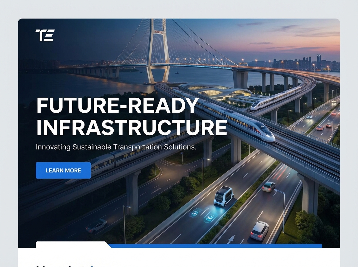 Build Your Professional Transportation Engineering Website website preview
