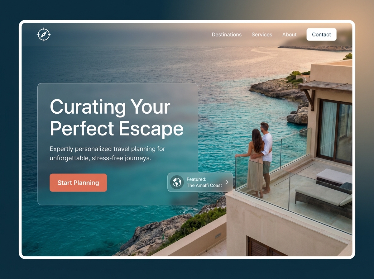 Build a Stunning Online Presence for Your Travel Consultant Business website preview