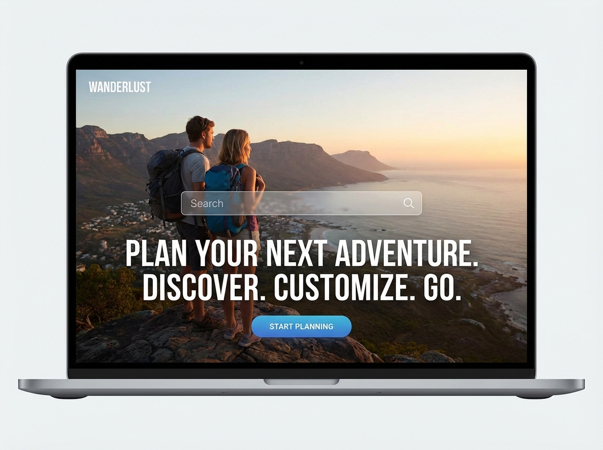 Build Your Dream Travel Planner Website website preview