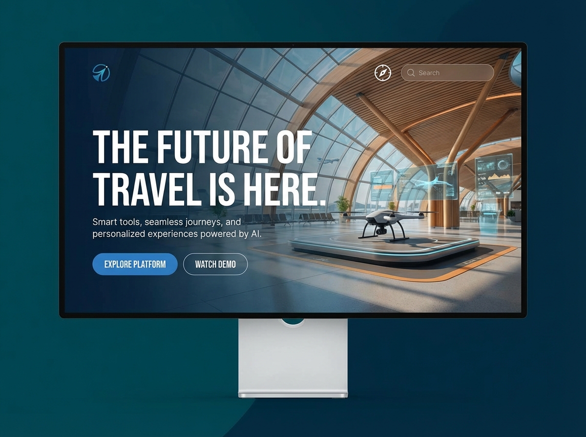 Build Cutting-Edge Websites for the Travel Tech Industry website preview