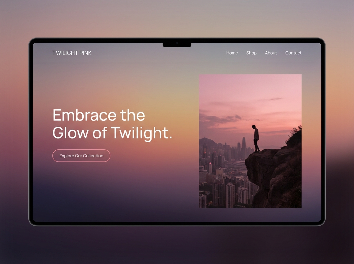 Unleash Creativity with the Perfect Gradient: website preview