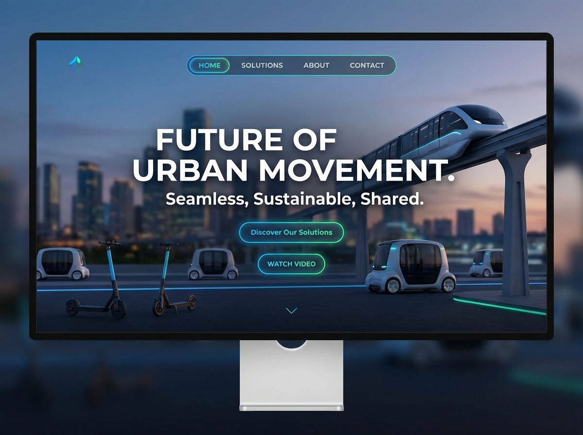 Build Your Vision: The Ultimate Urban Mobility Website Builder website preview