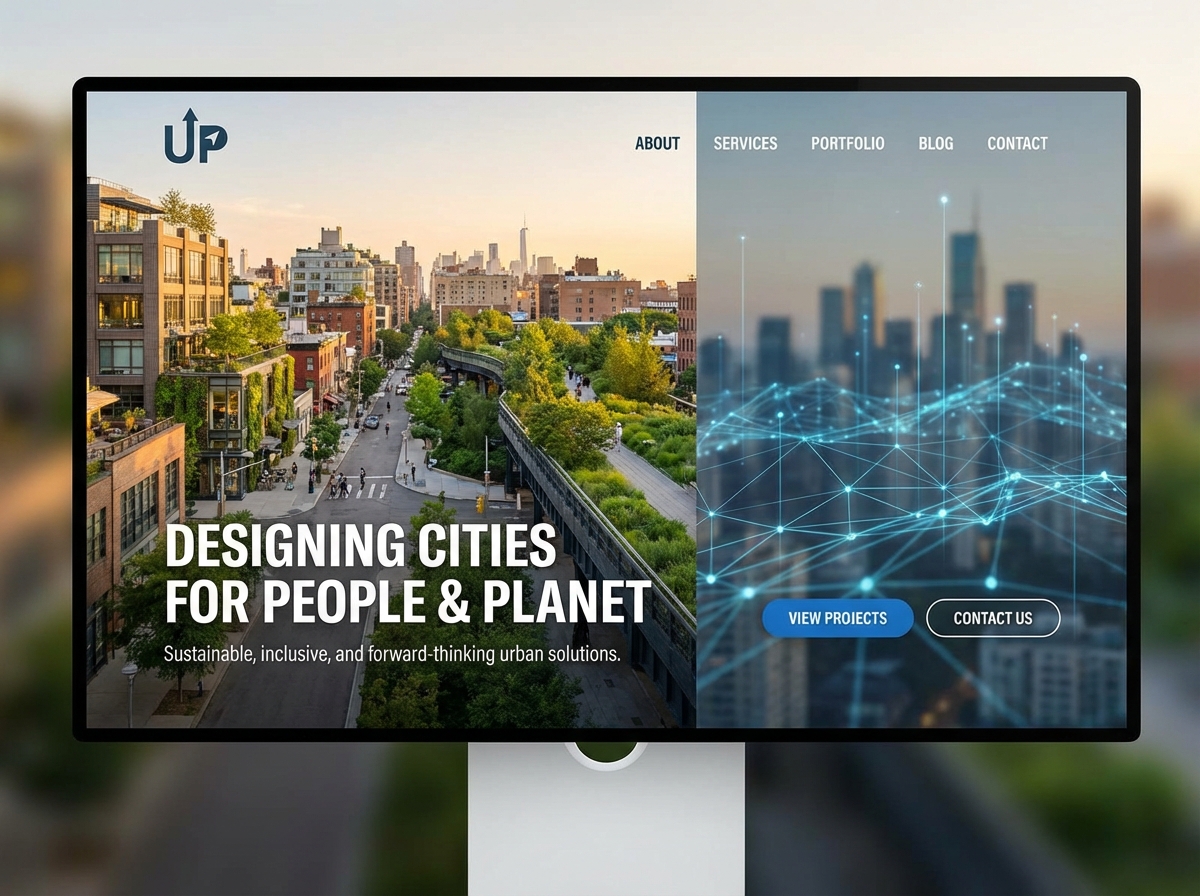 Build a Professional Online Presence as an <span class="gradient-text">Urban Planner</span> website preview