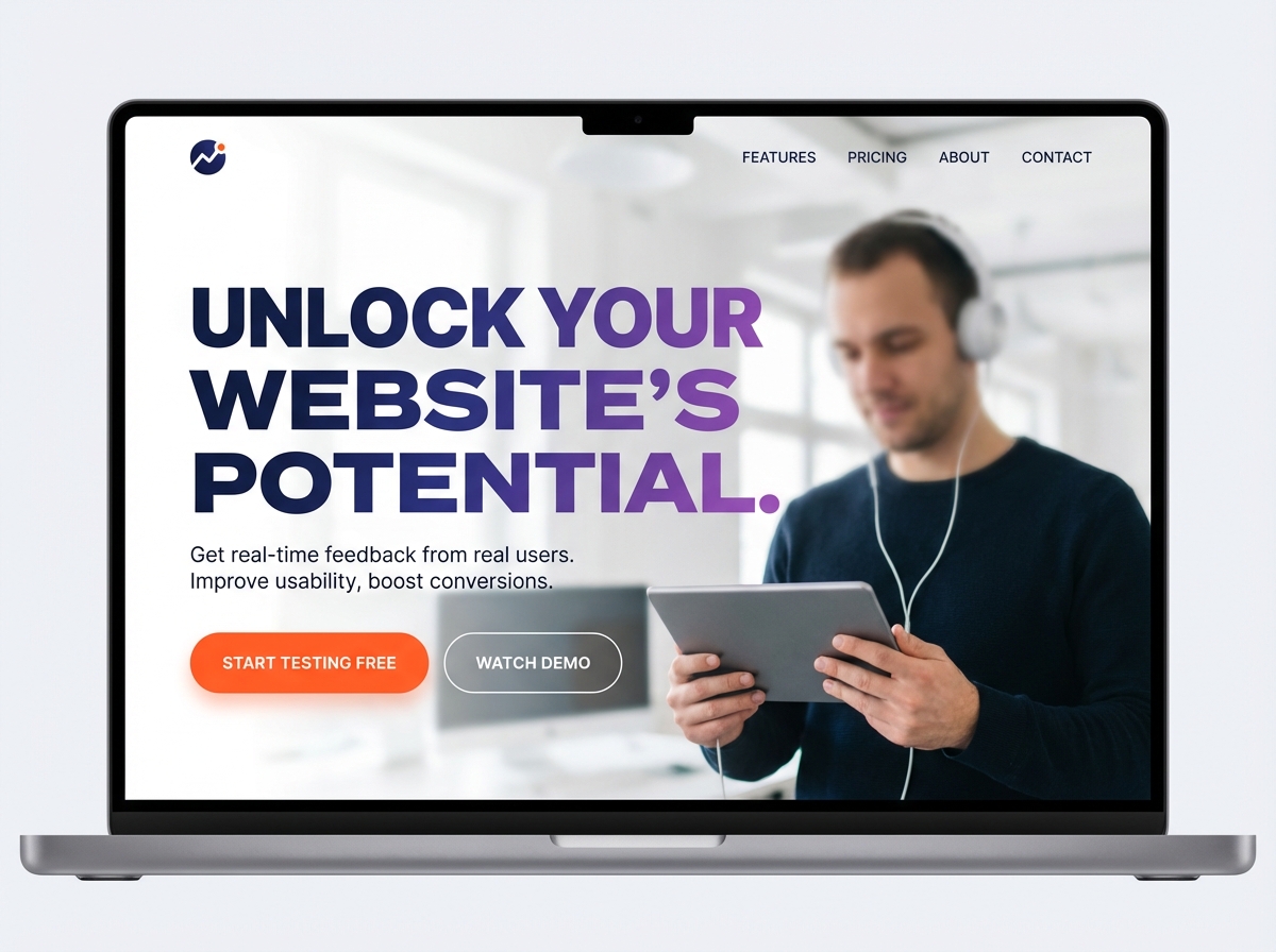 Create Your Professional Usability Tester Portfolio website preview