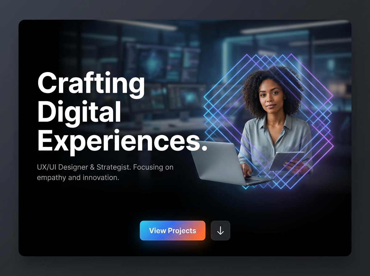 Build Your Standout UX Portfolio with Grigora website preview