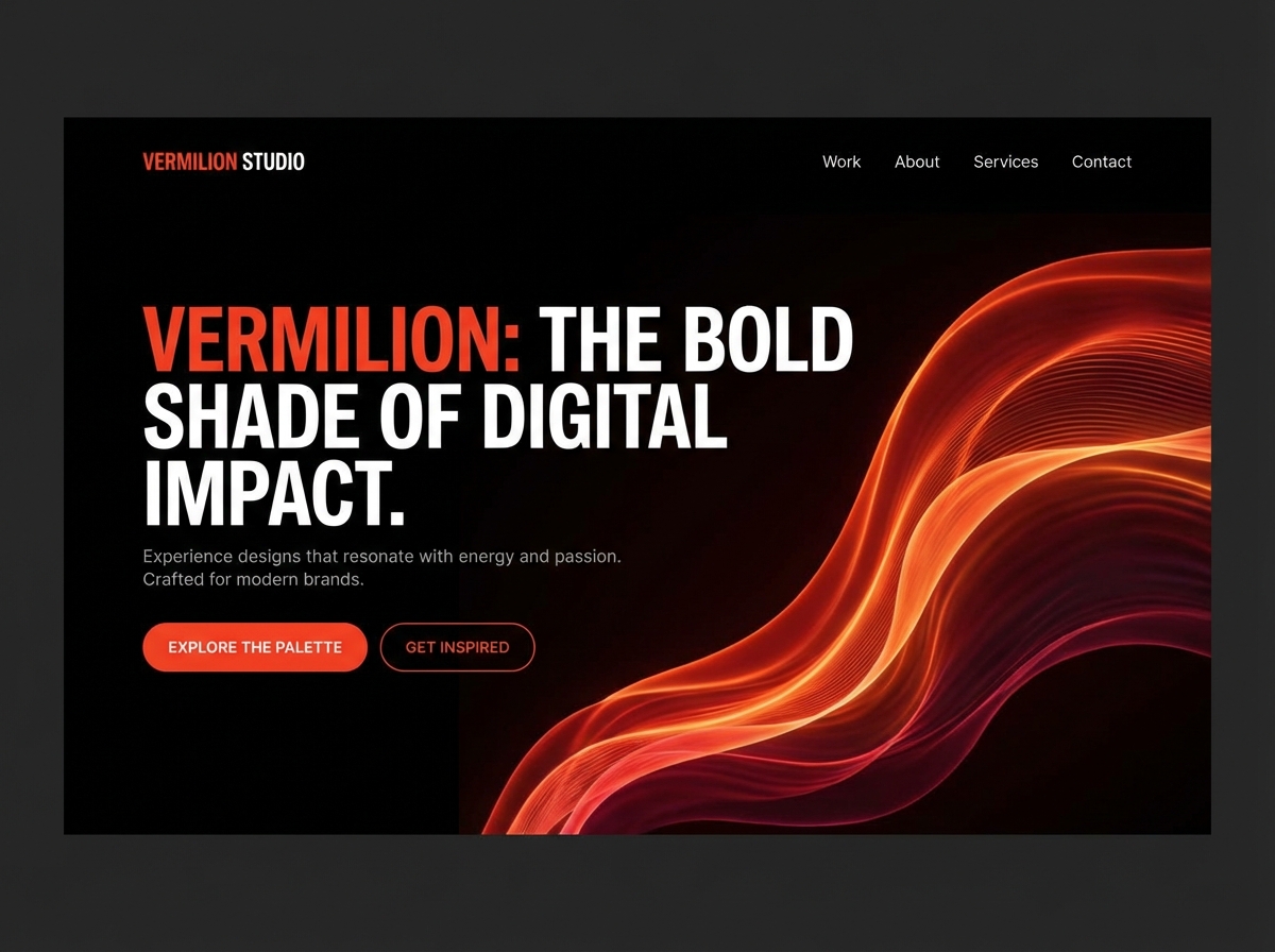 Create a Visually Stunning Website with the Exact Shade of website preview