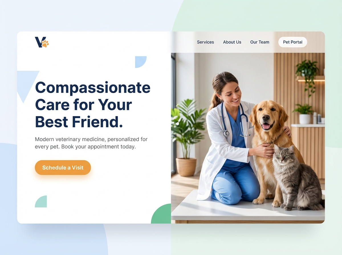 Build a Stellar Online Presence for Your Veterinary Clinic website preview
