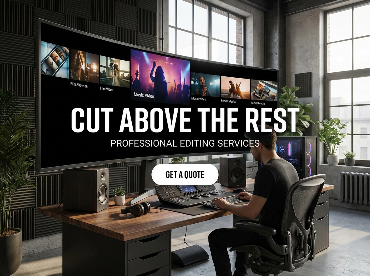 Build a Stunning Website for Your Video Editing Services website preview