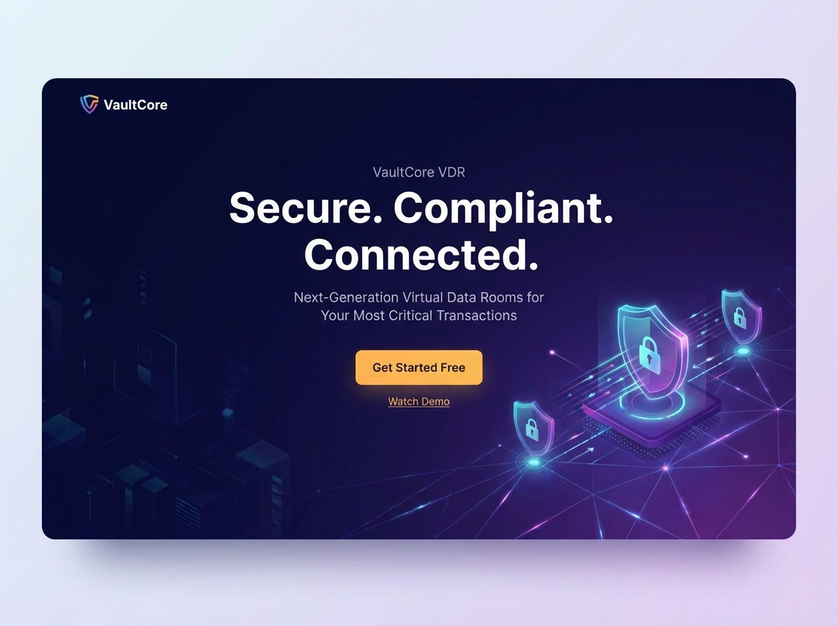 Secure Your Deals with a Leading Virtual Data Room website preview