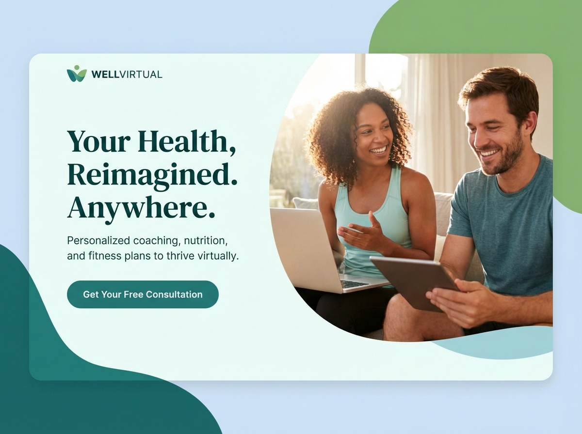 Build Your Premier Virtual Health Coaching Website website preview