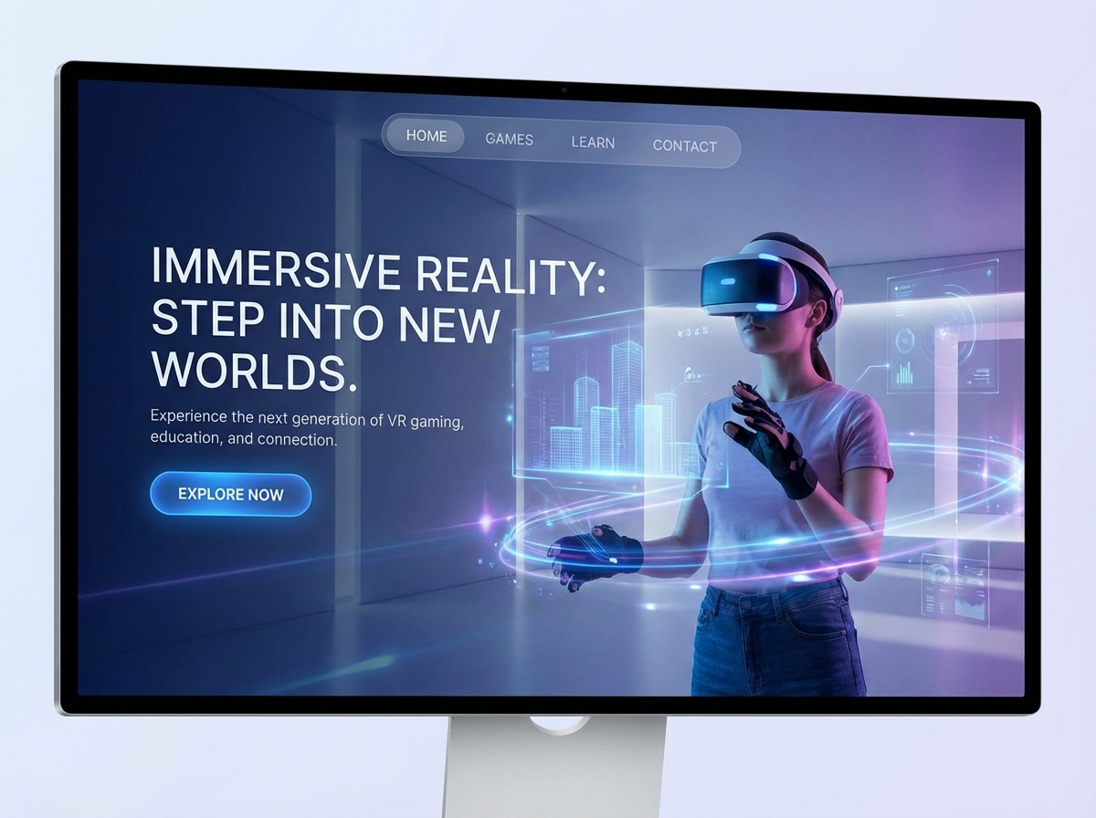 Build Immersive Websites for Your Next Reality website preview
