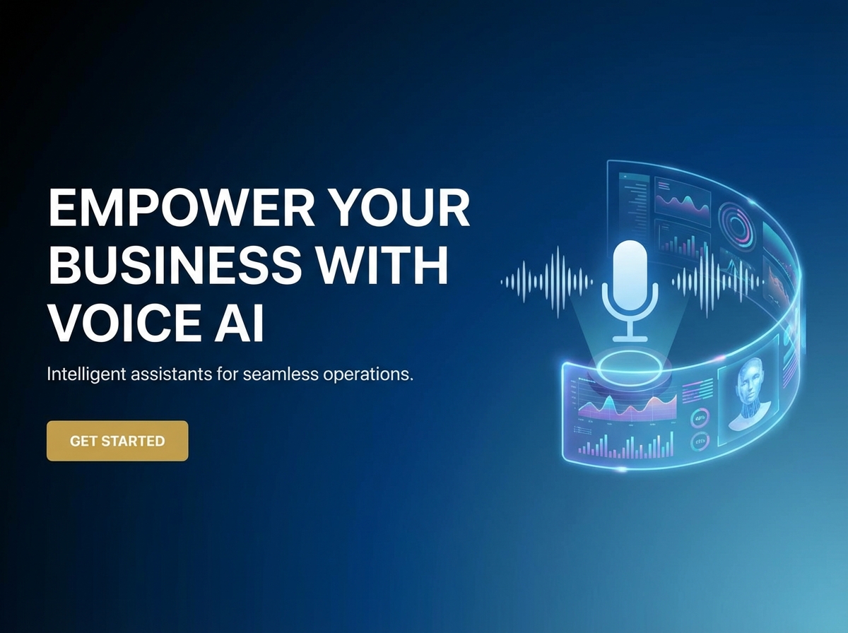 Empower Your Business with Advanced Voice AI Solutions website preview
