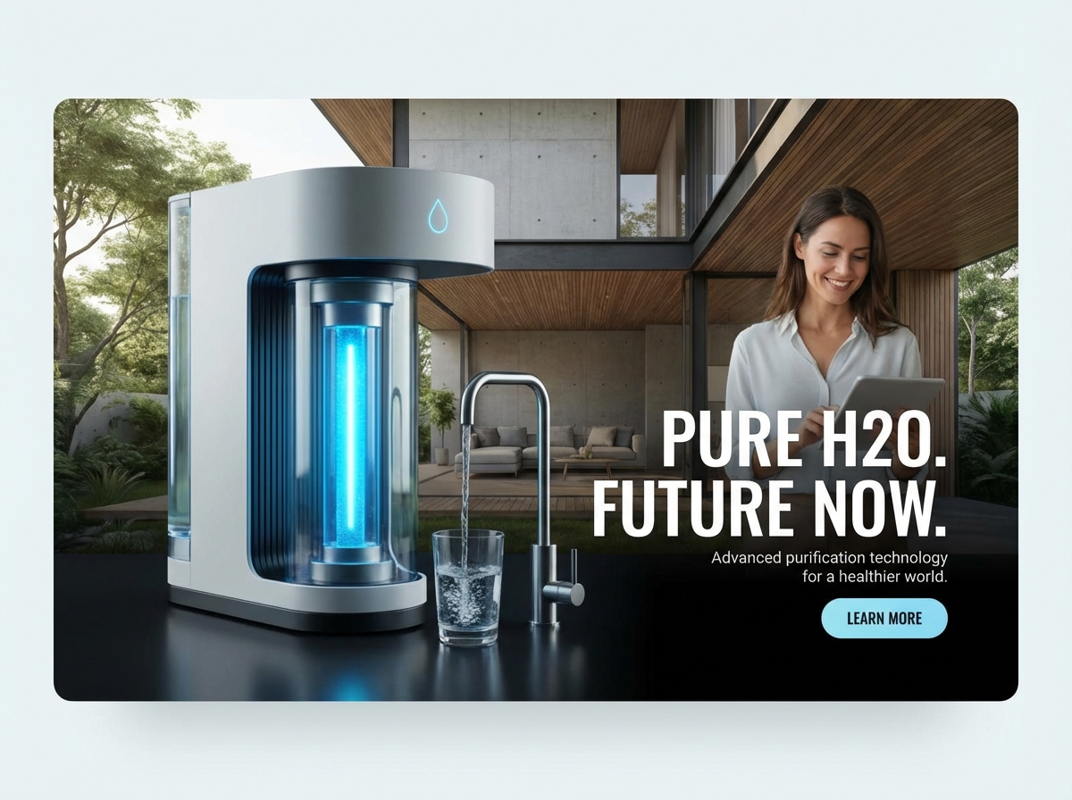 Build a Website for Your Cutting-Edge Water Purification Technology website preview