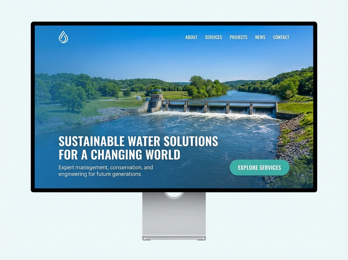Build Your Professional Water Resources Specialist Portfolio website preview