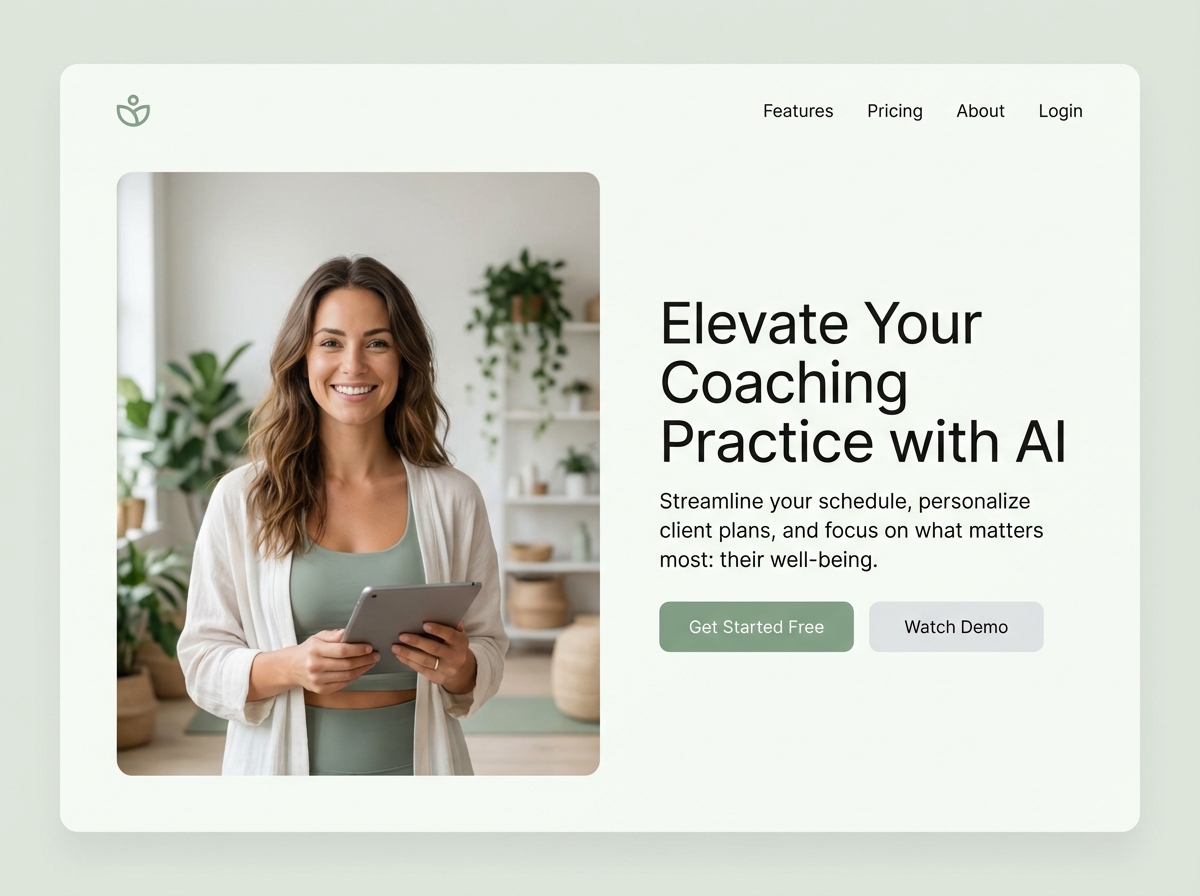Build Your Thrive-Worthy Wellness Coach Website website preview