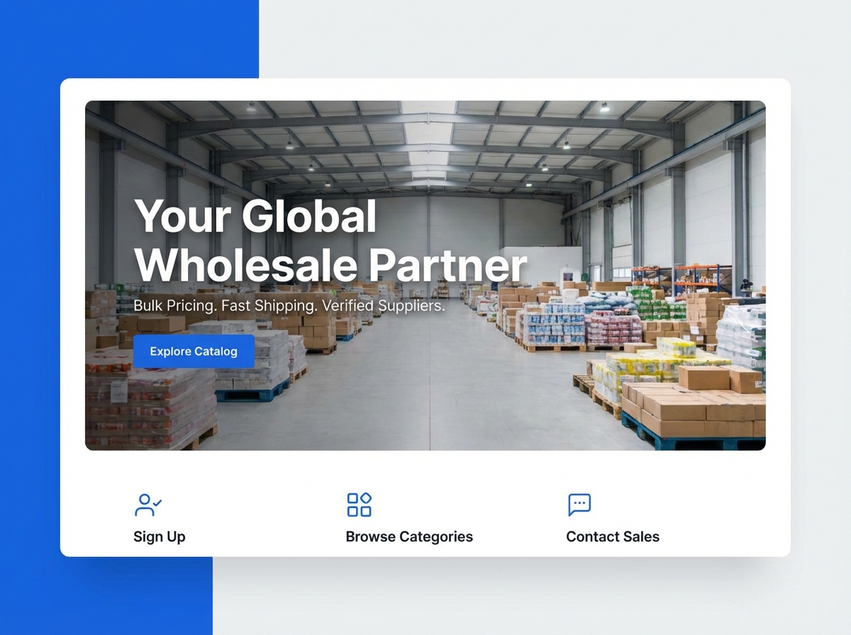 Build Your Powerful B2B Wholesale Website with Grigora website preview