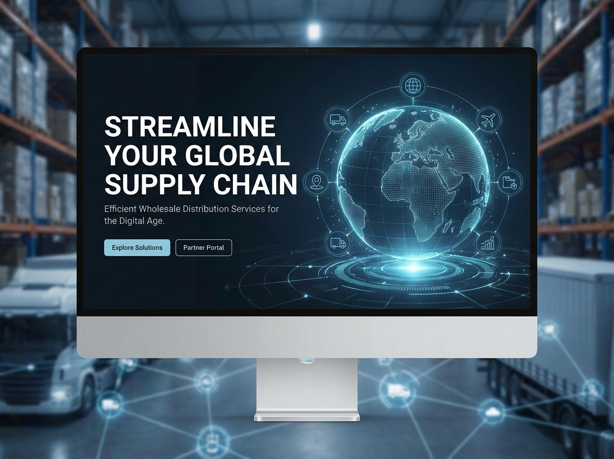 Build a Powerful Online Hub for Your Wholesale Distribution Services website preview