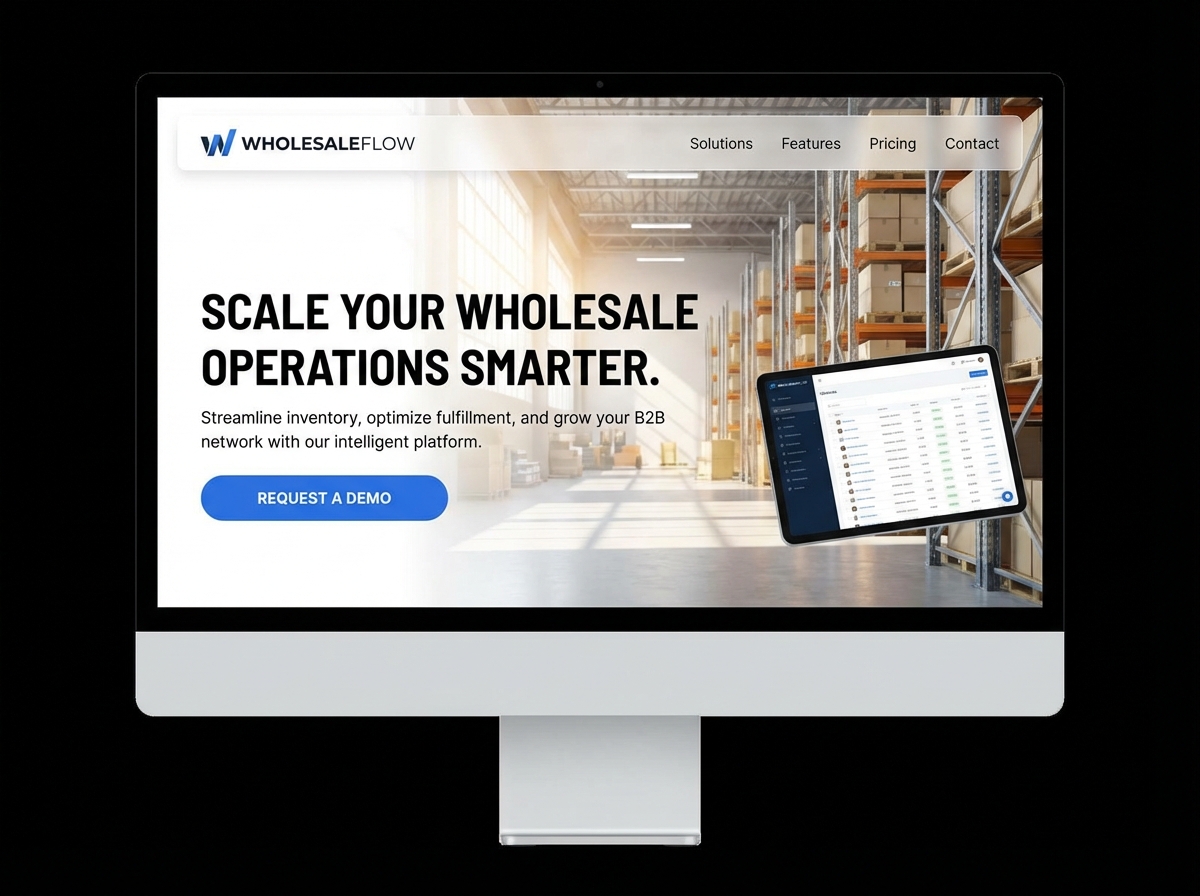 Streamline Your Operations with a Professional Wholesale Manager Website website preview