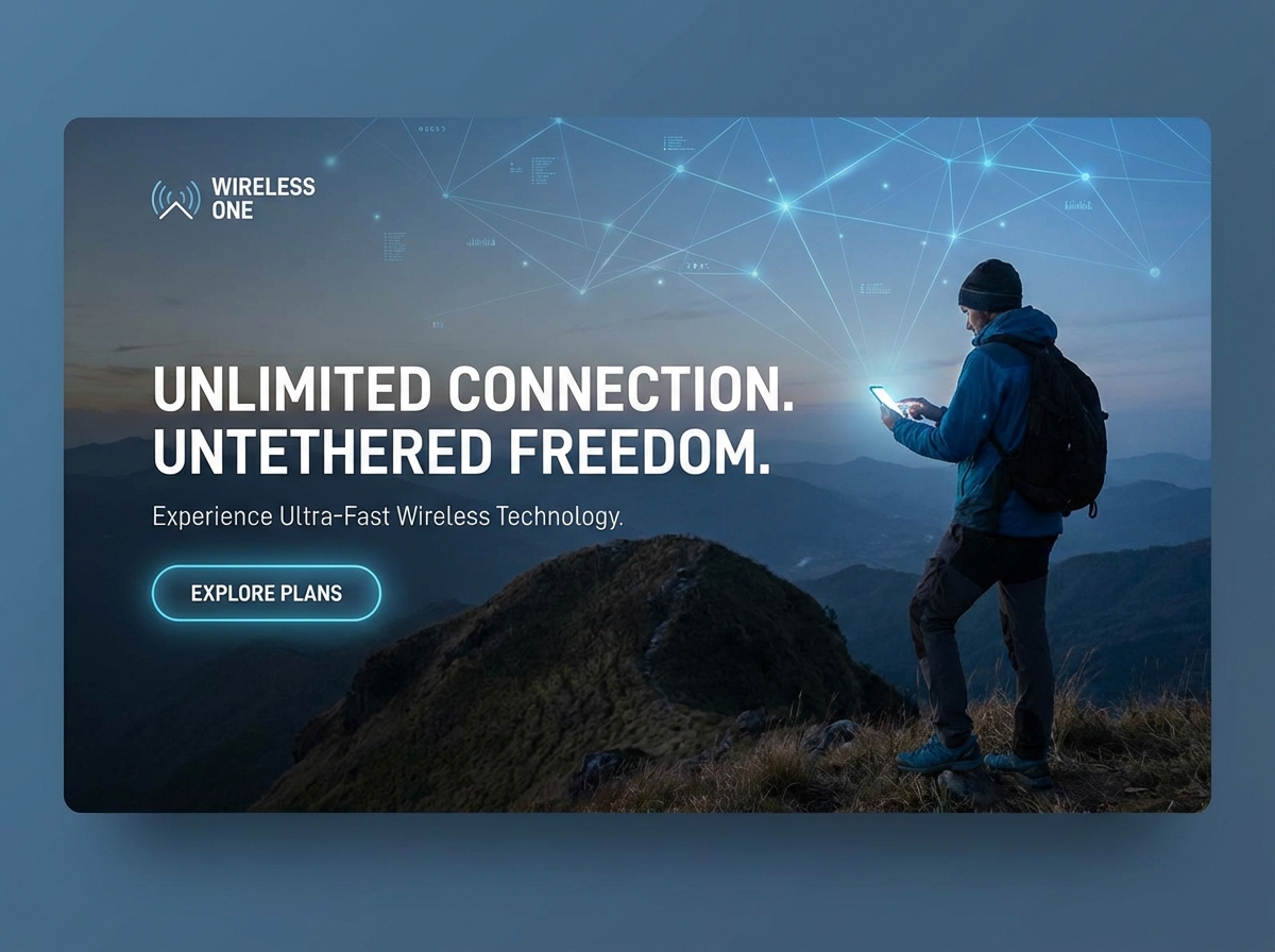 Build Your Future with Advanced Wireless Communication Websites website preview