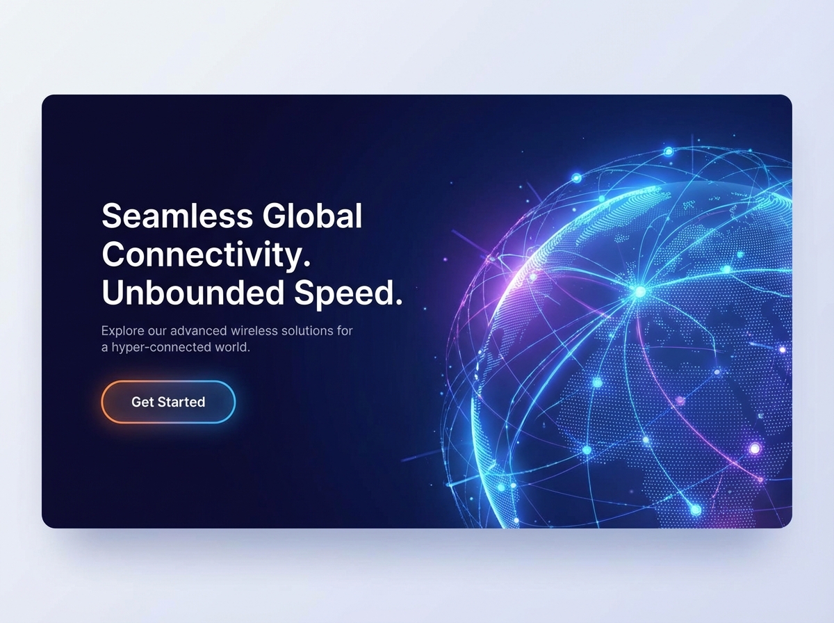 Build Powerful Wireless Networks Websites with Ease website preview