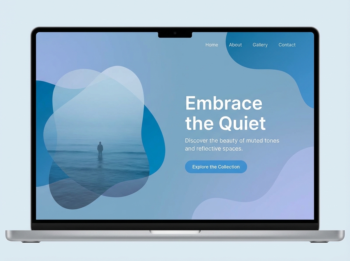Create Emotion with Wistful Blue Color Palettes website preview