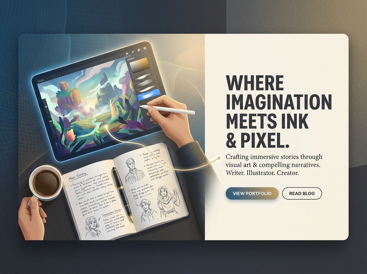 Build a Stunning Portfolio that Converts website preview