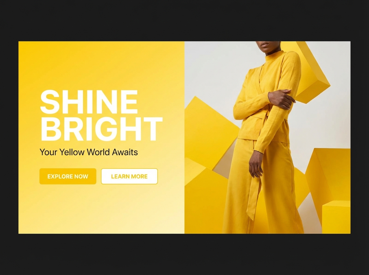 Unleash Creativity with Your Yellow Color Website website preview
