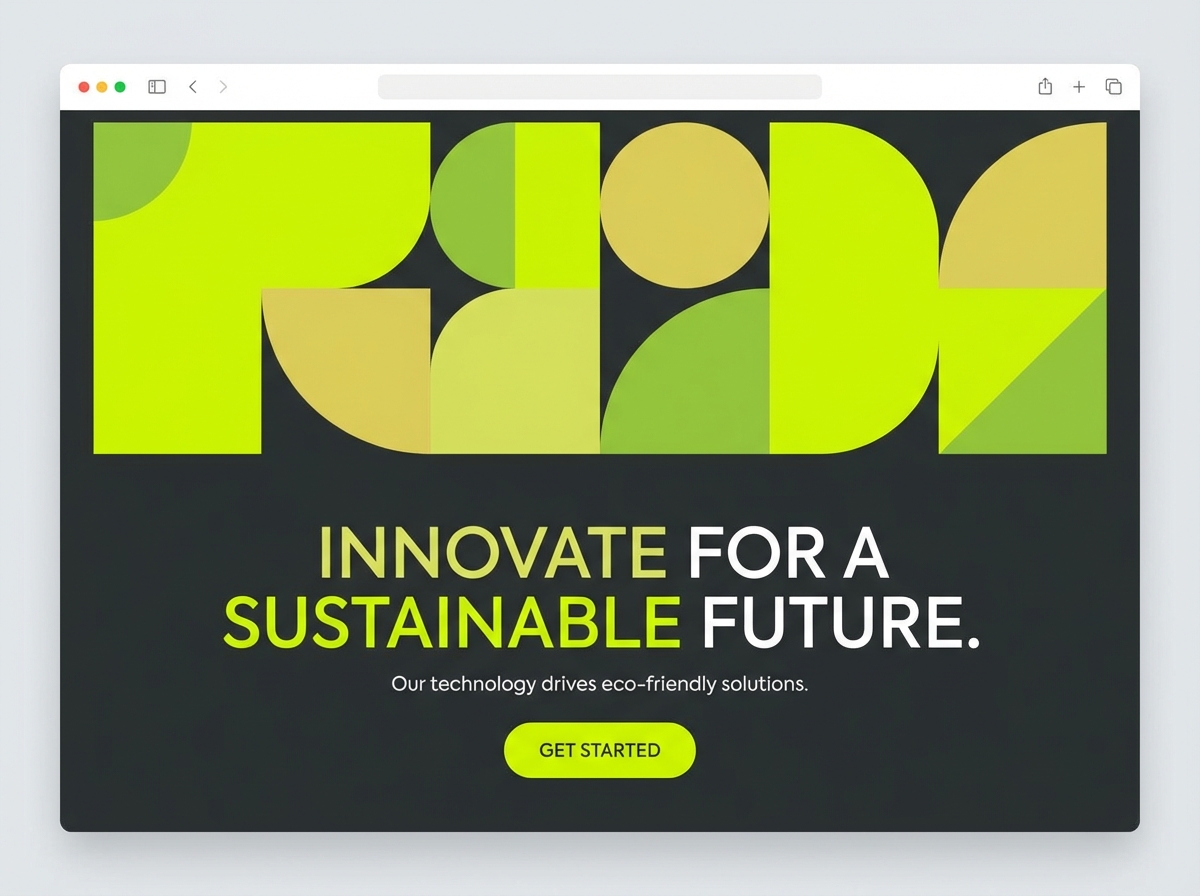 Mastering Yellow-Green: Create Vibrant Digital Experiences website preview