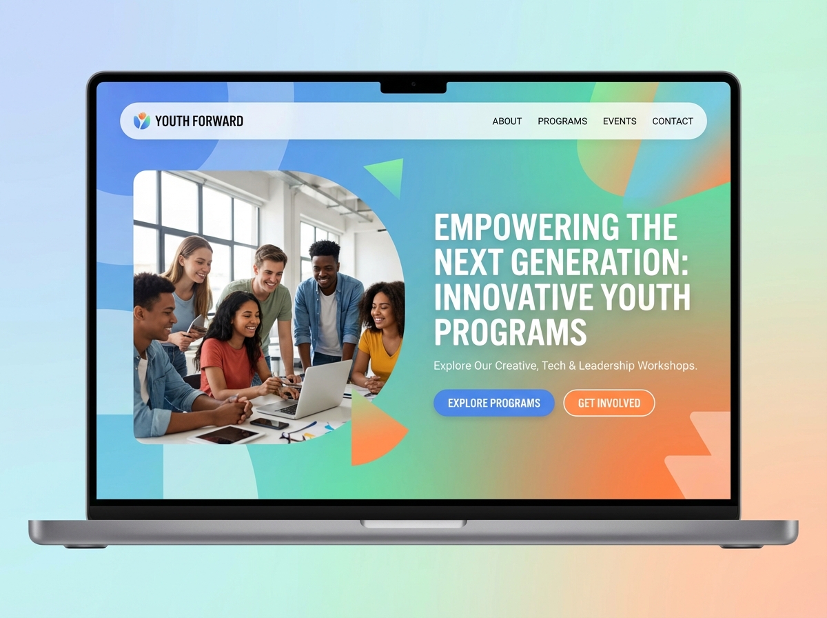 Build Engaging Websites for Your Youth Programs website preview