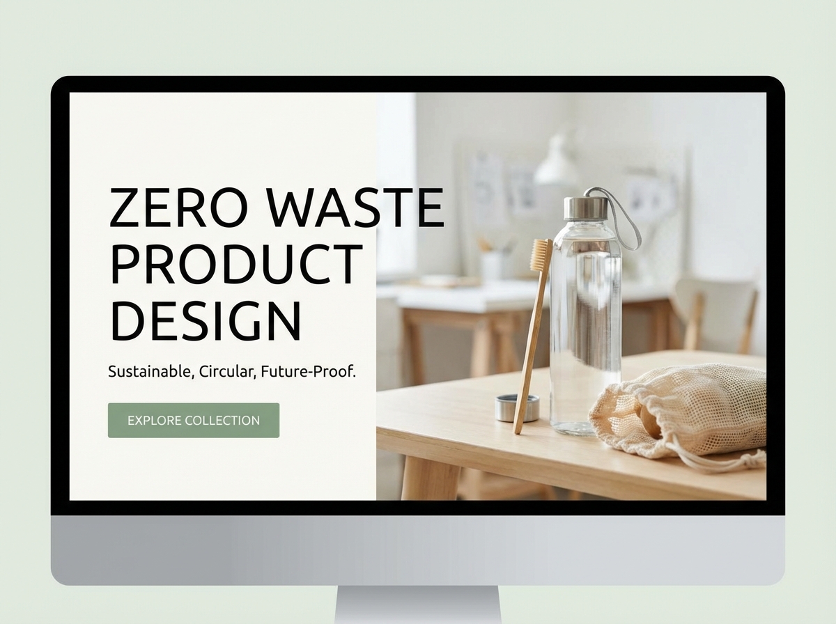 Build for a Better Future with Zero Waste Product Design website preview